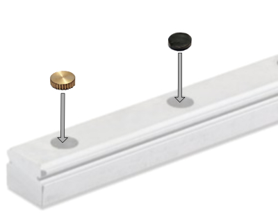 NSK Linear Rail Mounting Hole Caps Tile
