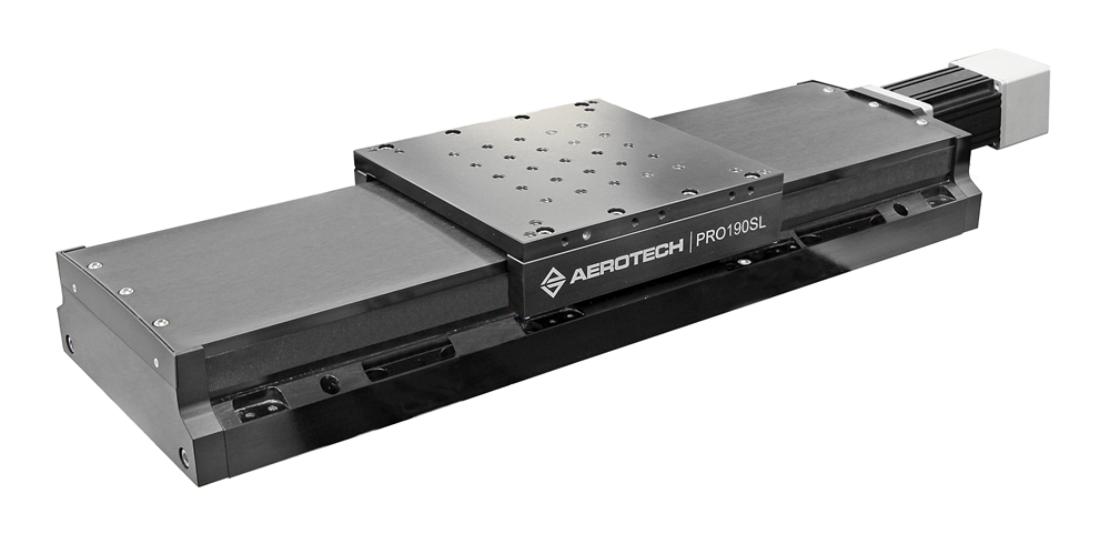 Aerotech PRO190SL and PRO190SLE Ball Screw Driven Linear Stage