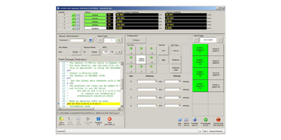 Operating Interface / HMI for use with motors, drivers and controllers